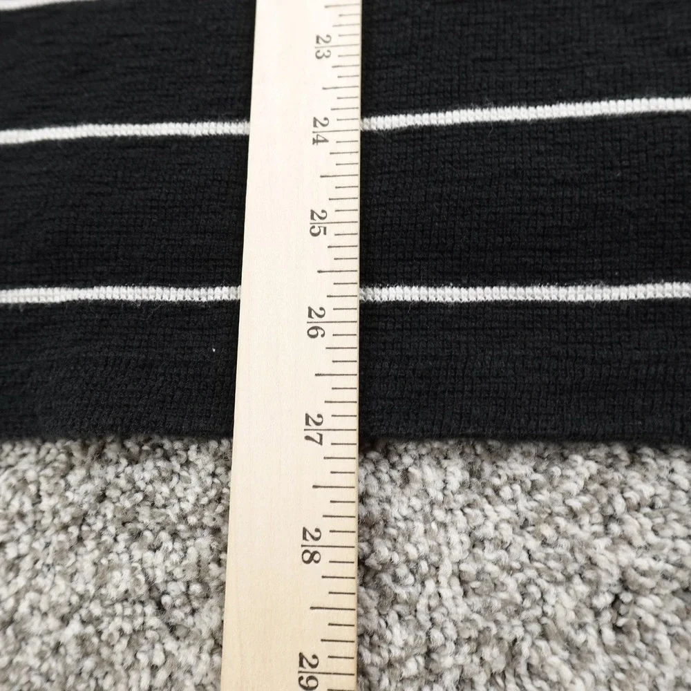 VTG Polo Ralph Lauren Polo Shirt Mens XL‎ Black Pony Waffle Knit Thermal 90s Y2K
